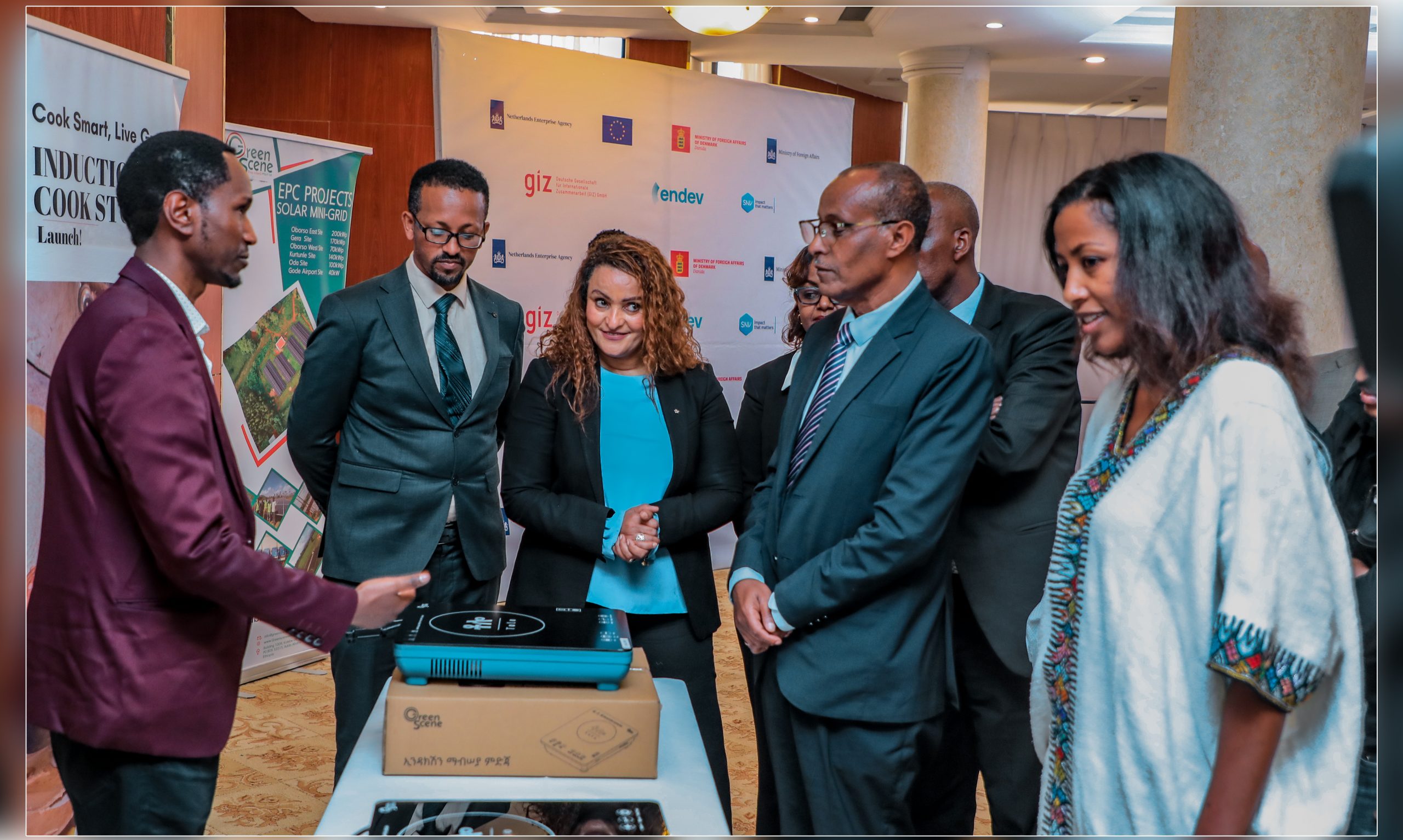 TOLO double burner induction stove — locally manufactured in Ethiopia